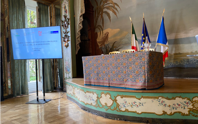 L'étude de cas Novamont présenté à l'ambassade d'Italie à Paris